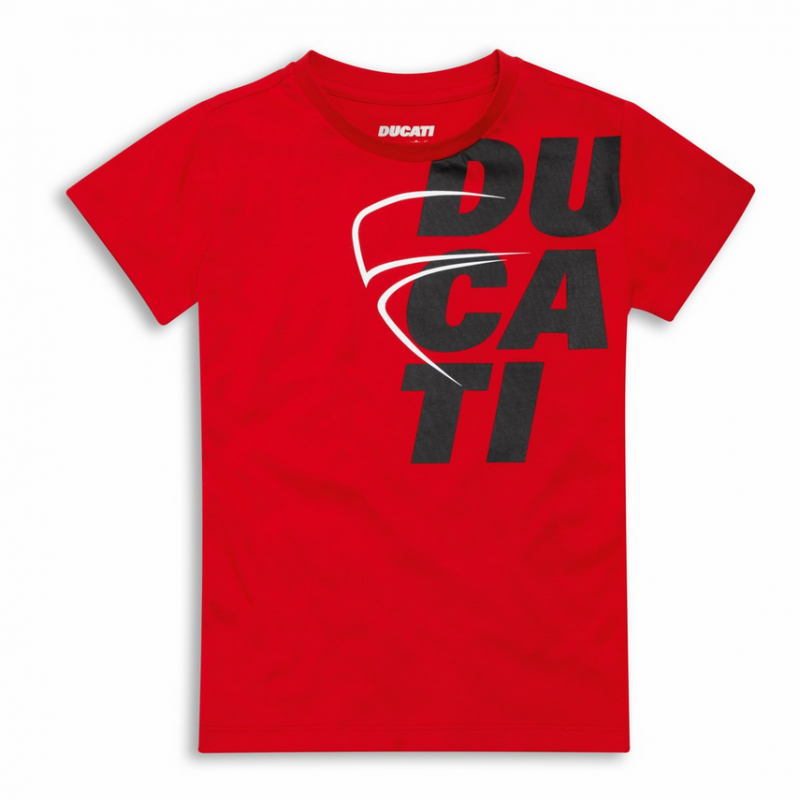 Ducati Corse Sketch T-Shirt Youth Red