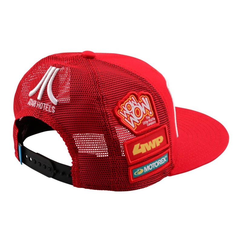 GASGAS Troy Lee Designs Team Flat Cap Red