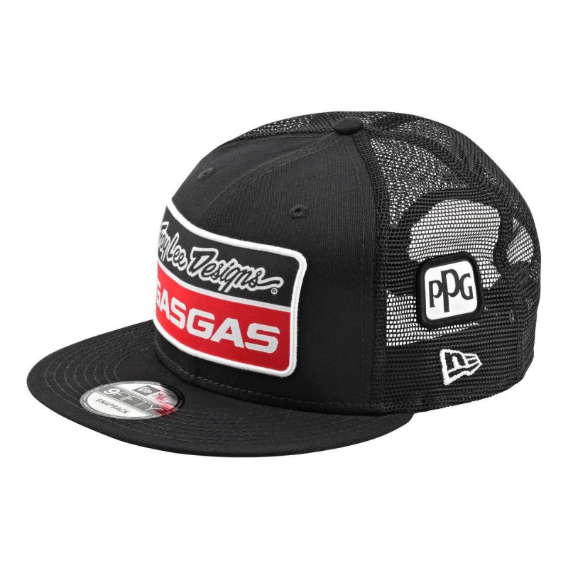 GASGAS Troy Lee Designs Team Flat Cap Black