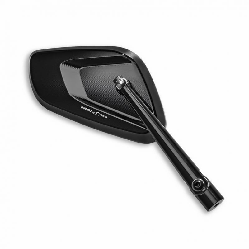 Ducati Aluminium Rear-View Mirror RH Black