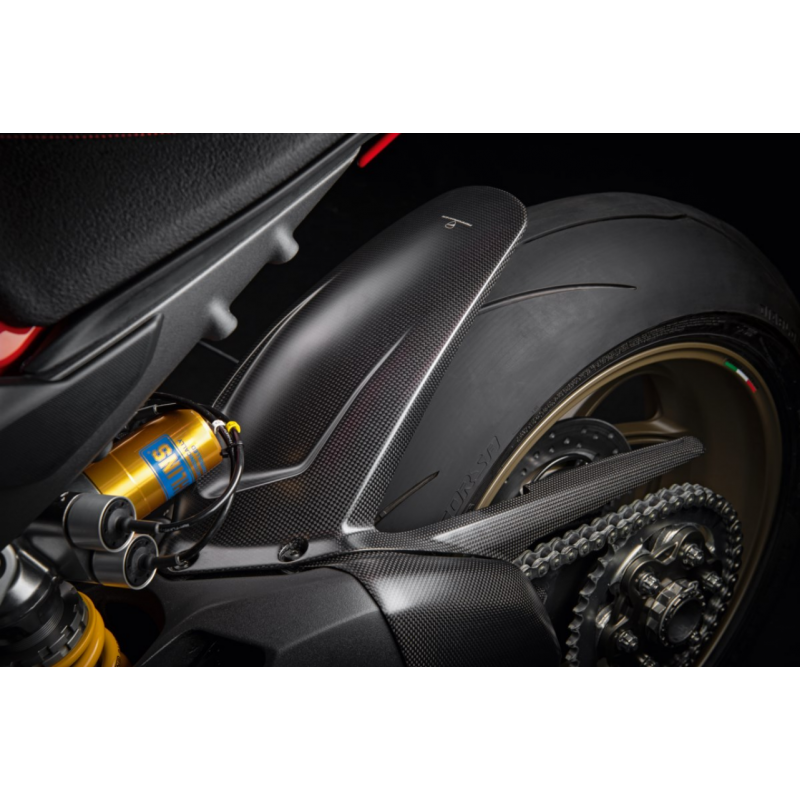 Ducati Carbon Rear Mudguard for V4