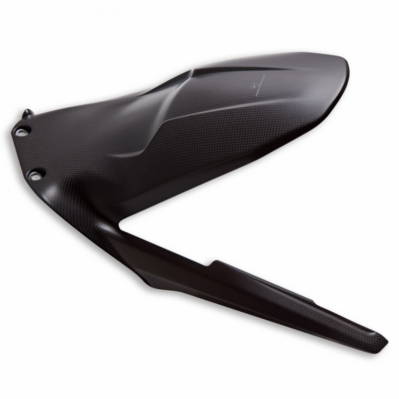 Ducati Carbon Rear Mudguard for Panigale V4 with Titanium Exhuast