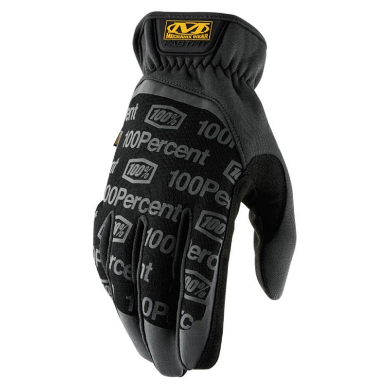 100% Mechanix FastFit Gloves Black