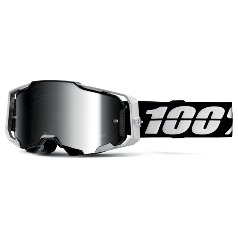 100% Armega Goggle Renen S2 + Mirror Silver Lens