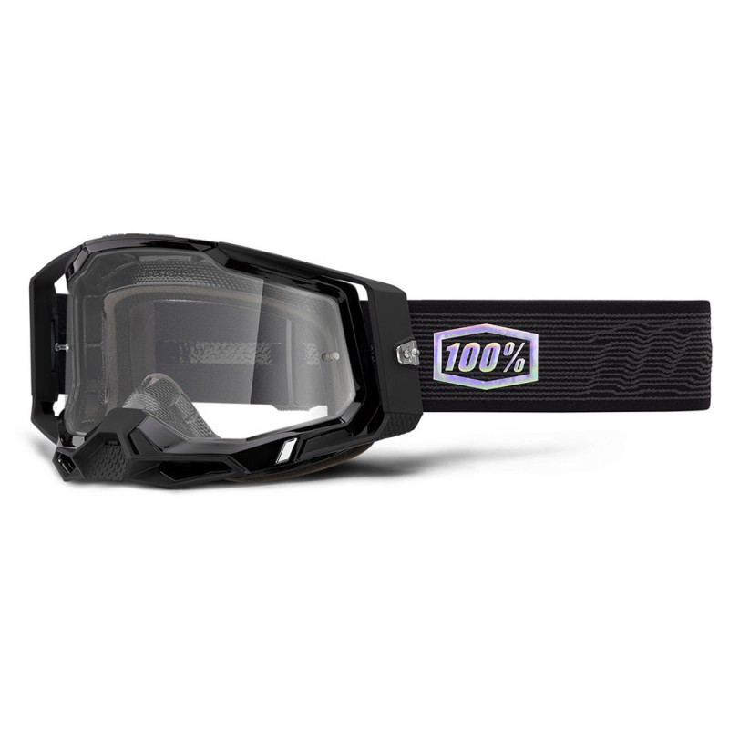 100% Racecraft 2 Goggle Topo + Clear Lens