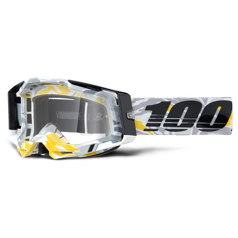 100% Racecraft 2 Goggle Korb + Clear Lens