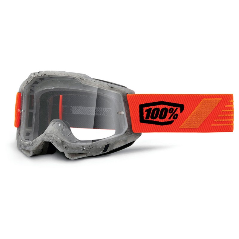 100% Accuri 2 Goggles Schrute + Clear Lens
