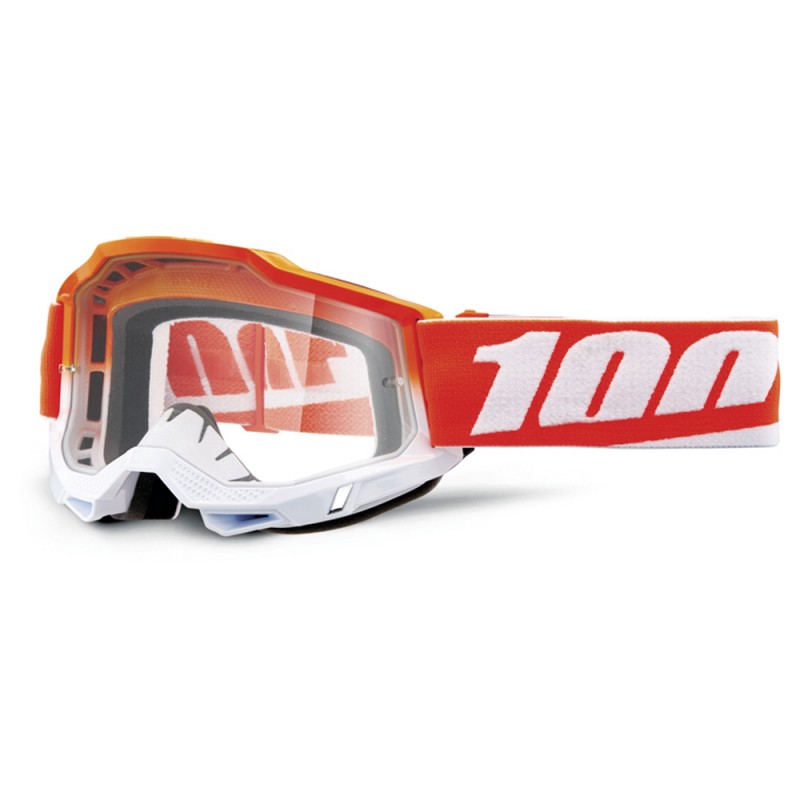 100% Accuri 2 Goggle Matigofun + Clear Lens