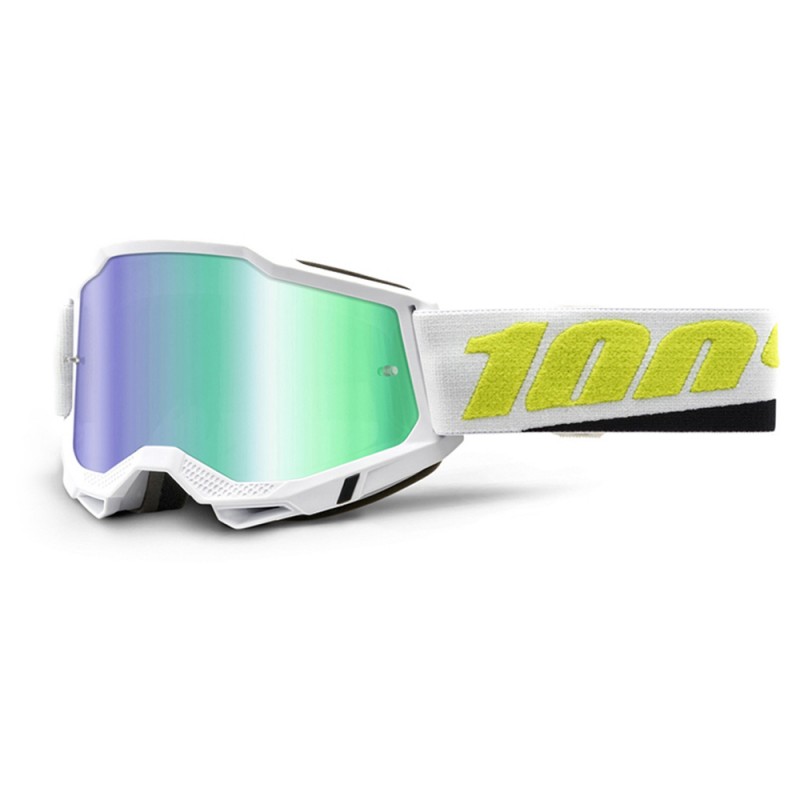 100% Accuri 2 Goggle Peyote + Green Mirror Lens