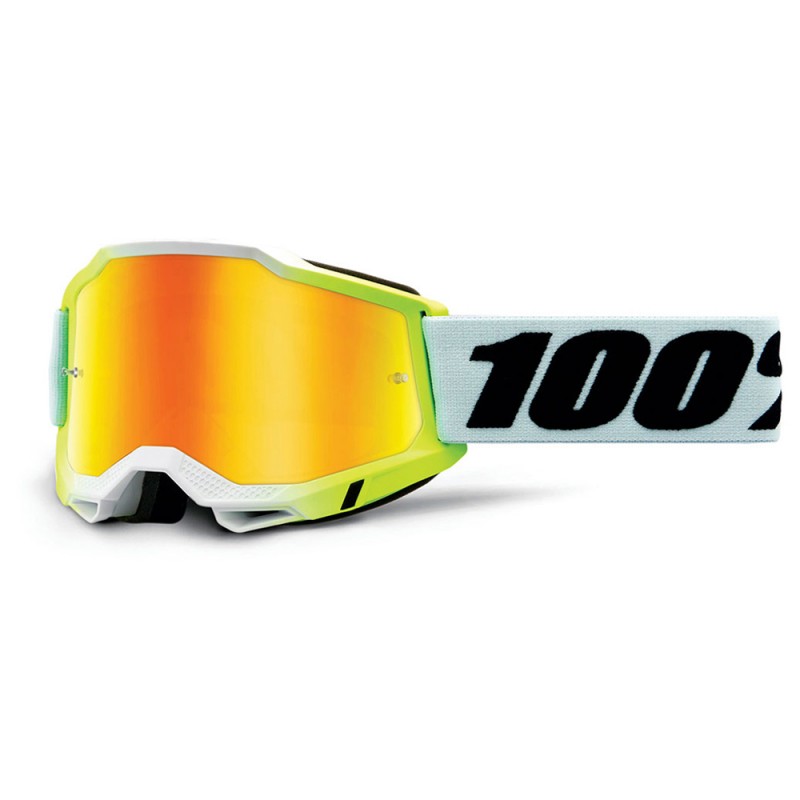 100% Accuri 2 Goggle Dunder + Mirror Yellow Lens