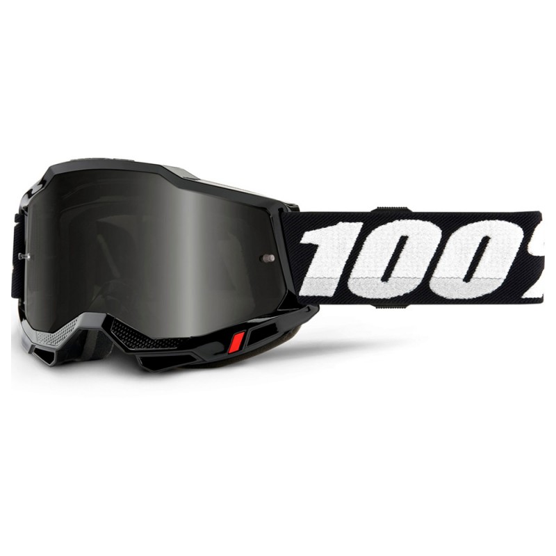 100% Accuri 2 Sand Goggle Black + Smoke Lens