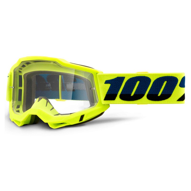 100% Accuri 2 Goggle Yellow + Clear Lens