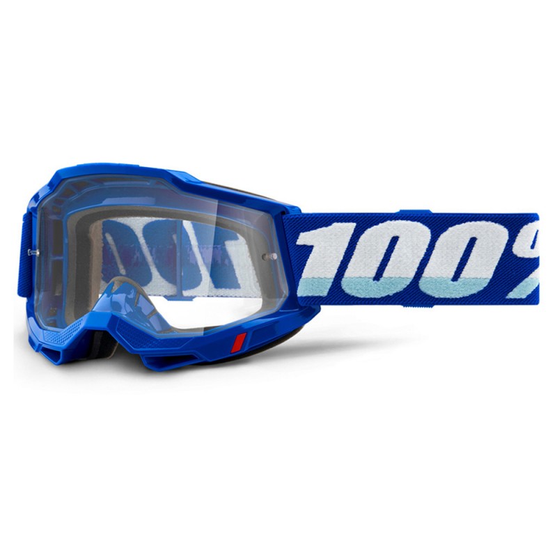 100% Accuri 2 OTG Goggle Blue + Clear Lens