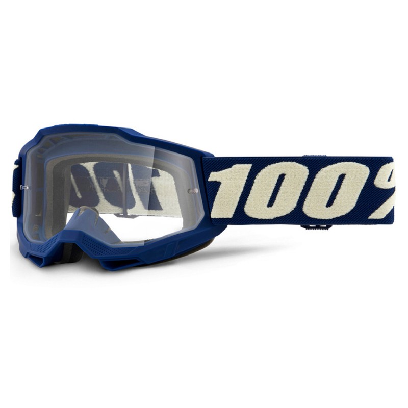 100% Accuri 2 Youth Goggle Deepmarine + Clear Lens