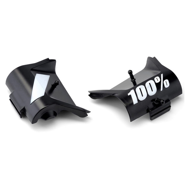 100% Forecast Replacement Cover Kit Black/White