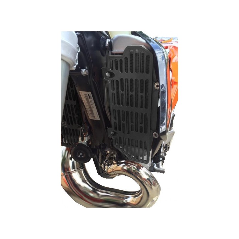 Force Accessories Billet Radiator Guards Black