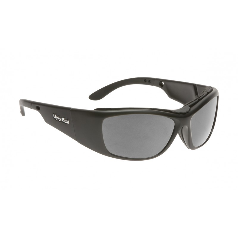 Ugly Fish Warhead RS6606X Glasses Matt Black Frame + Smoke Lens