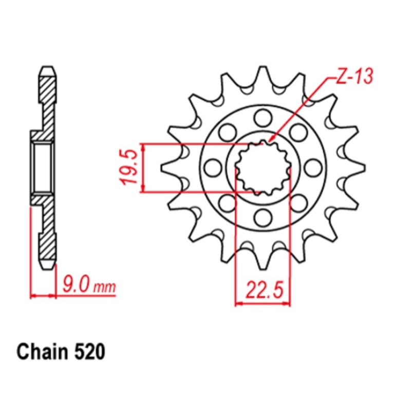 Supersprox Stealth Front Sprocket 10S-49H-xx (520)