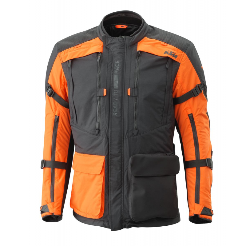 KTM Terra Adventure V2 Jacket Mens Orange/Black