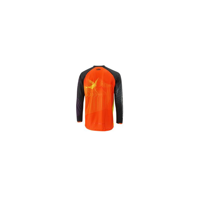 KTM Gravity-FX Air Shirt Mens Orange/Black/Yellow