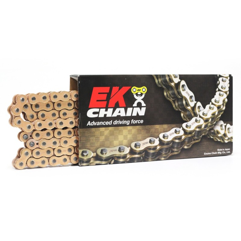 EK Chains 415 Heavy Duty Race Chain Gold - 130 Link