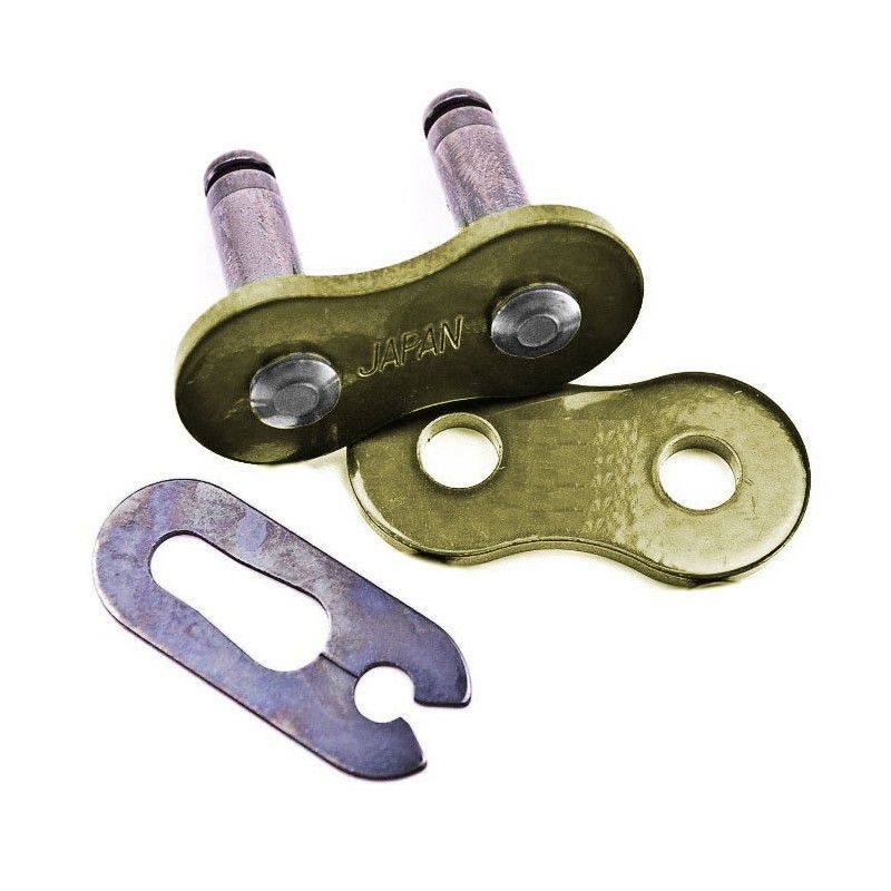 EK Chains 428 Heavy Duty Motorcross Chain Gold Clip Link