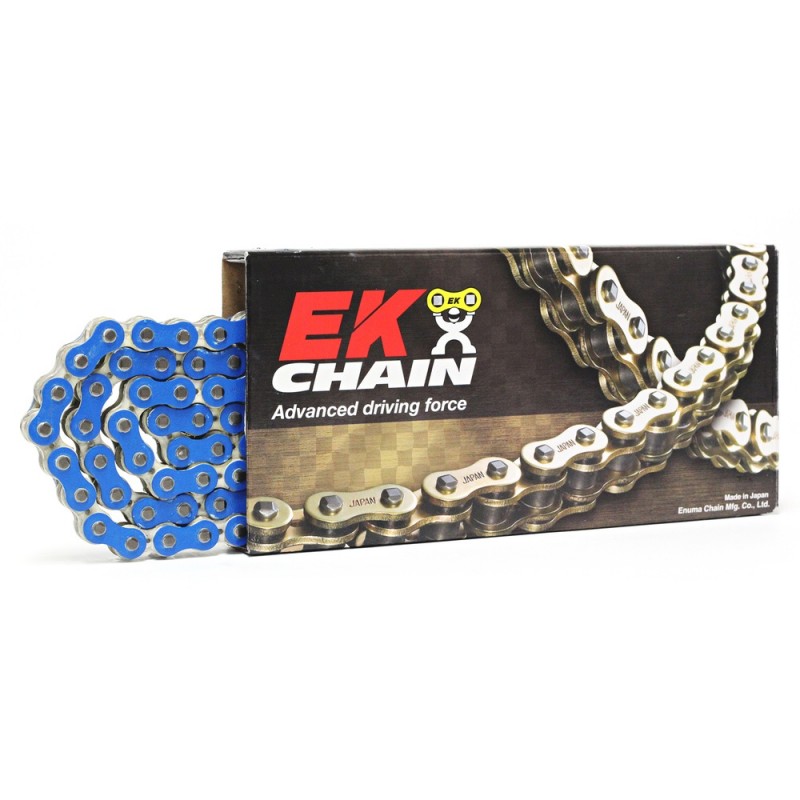 EK Chains 520 Heavy Duty Motocross Chain Blue - 120 Link