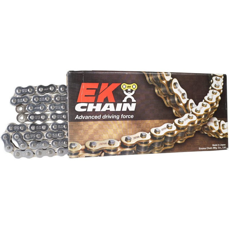 EK Chains 520 SX-Ring Narrow Race Chain Chrome - 120 Link
