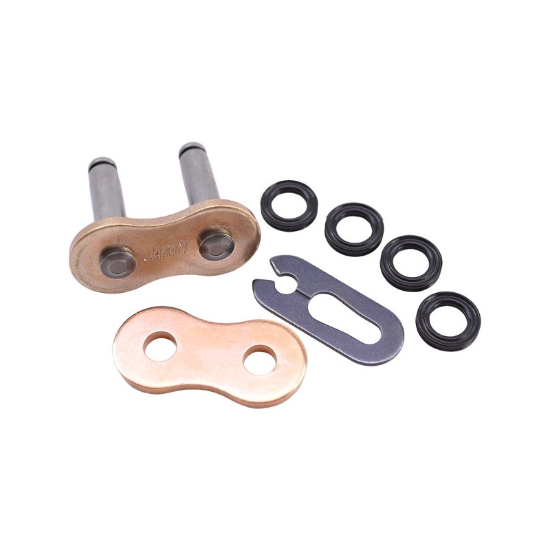 EK Chains 520 QX-Ring SRX2 Chain Gold Clip Link