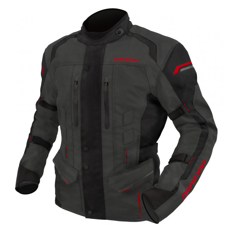 DriRider Compass 4 Jacket Grey/Black/Red