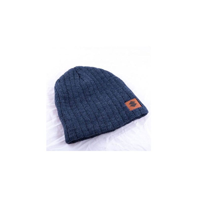 Suzuki Cable Knit Beanie Navy