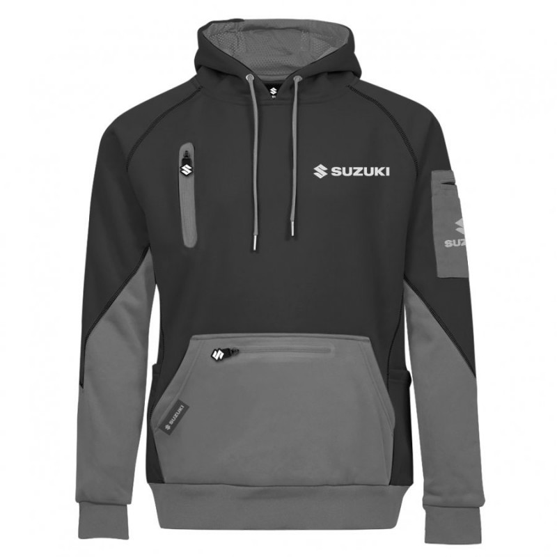 Suzuki Hoodie Black/Grey