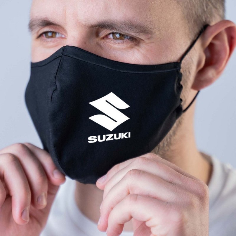 Suzuki Face Mask Black