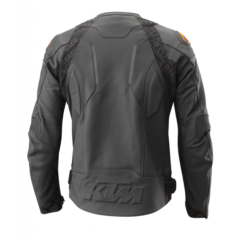 KTM Helical Leather Jacket Mens Black