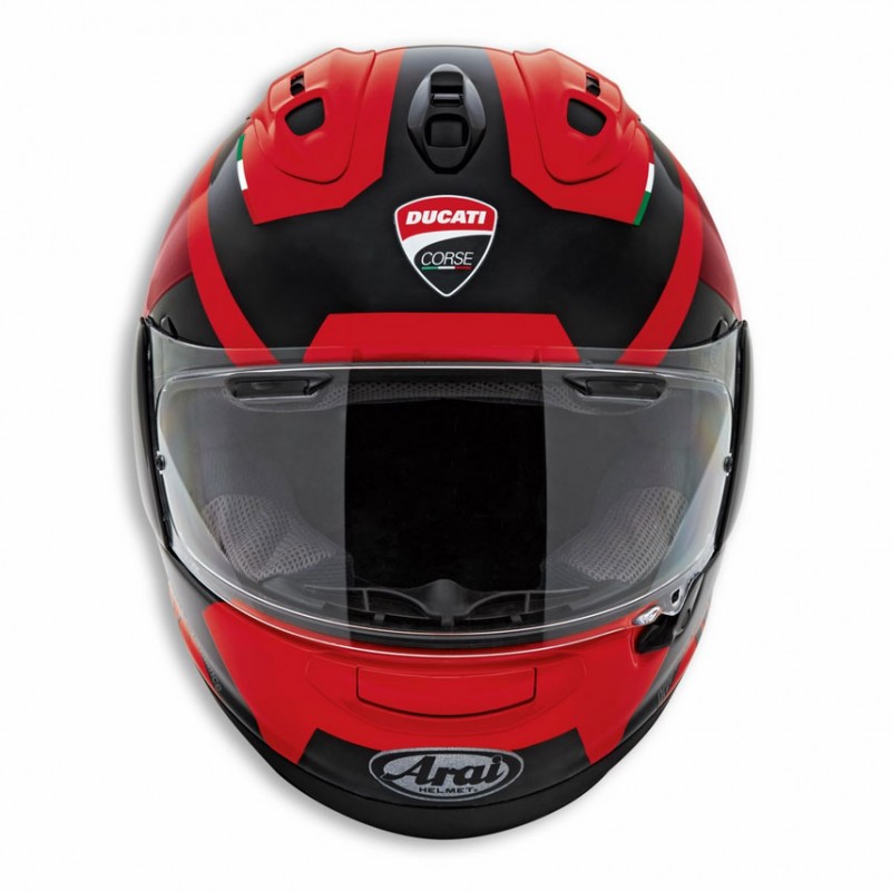 Ducati Corse V6 Full Face Helmet Red/Black