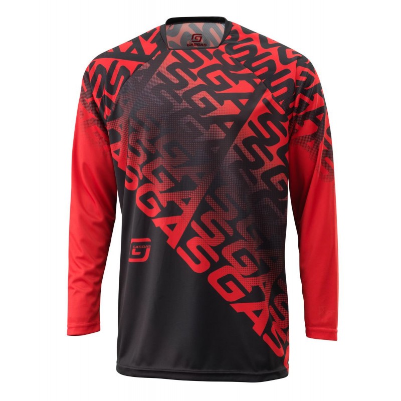GASGAS Off-Road Shirt Mens Red/Black