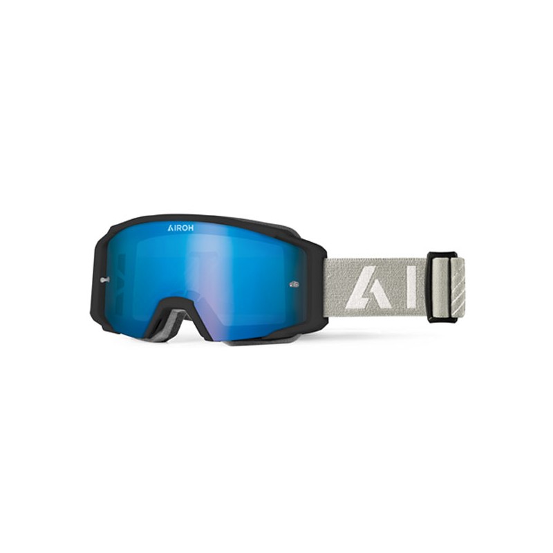 Airoh Blast XR1 Goggle Black Matt + Blue Mirrored Lens