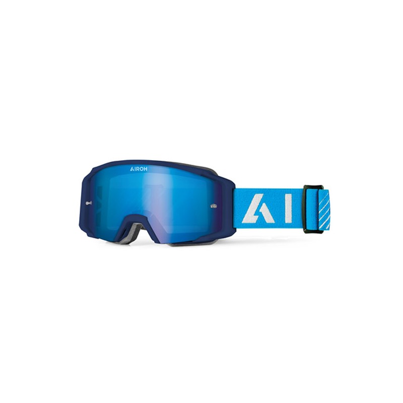 Airoh Blast XR1 Goggle Blue Matt + Blue Mirrored Lens