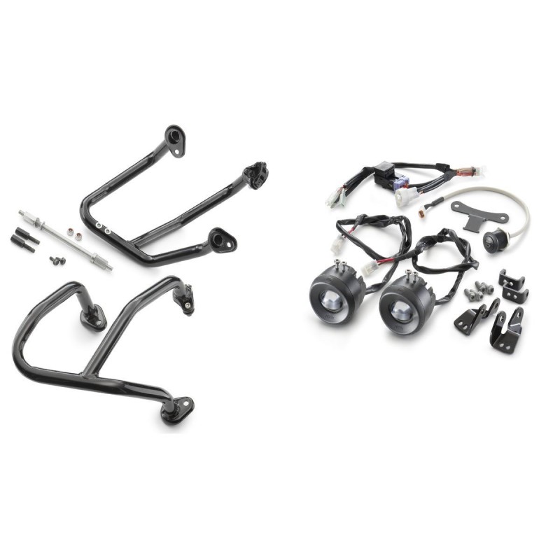 KTM Crash Bar Supplementary Headlight Kit - 00010000385