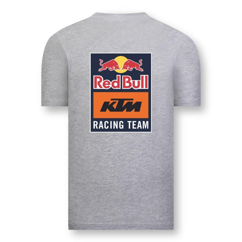 Red Bull KTM Backprint T-Shirt Mens Grey