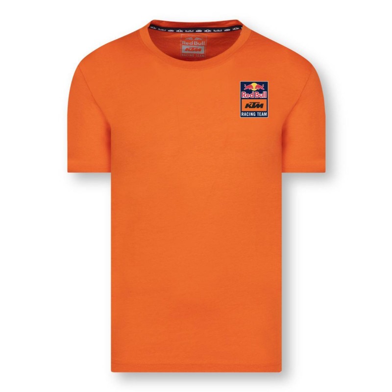 Red Bull KTM Backprint T-Shirt Mens Orange