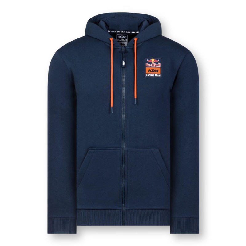 Red Bull KTM Backprint Zip Hoodie Mens