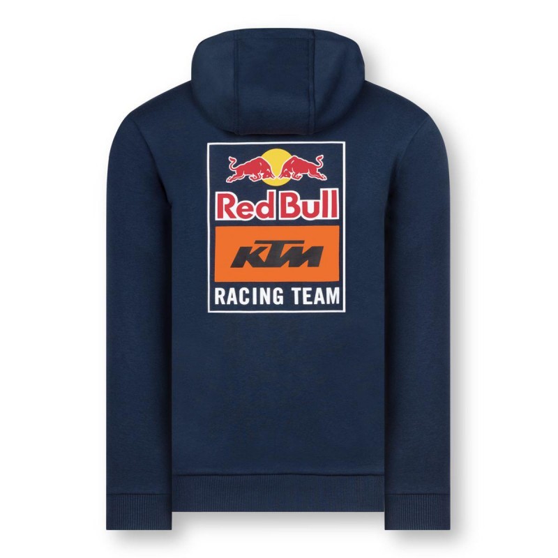 Red Bull KTM Backprint Zip Hoodie Mens