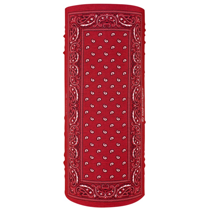 ZANheadgear Motley Tube Red Paisley