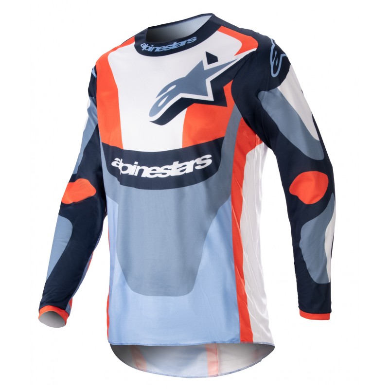 Alpinestars 23 Fluid Agent Jersey Night Navy/Hot Orange