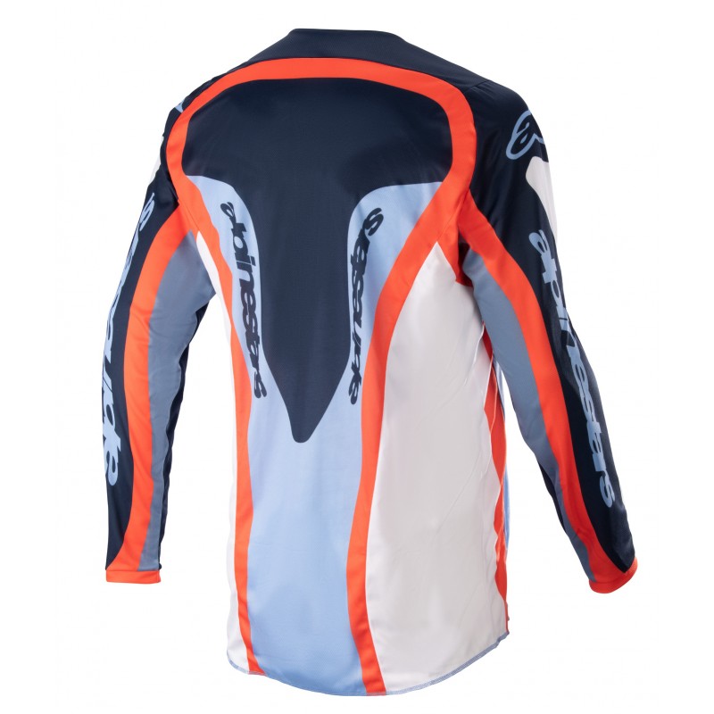 Alpinestars 23 Fluid Agent Jersey Night Navy/Hot Orange