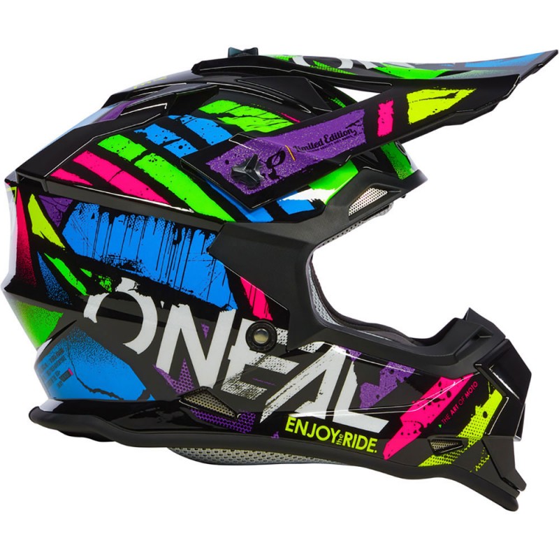 O'Neal 23 2SRS Glitch Helmet Youth Multicolour
