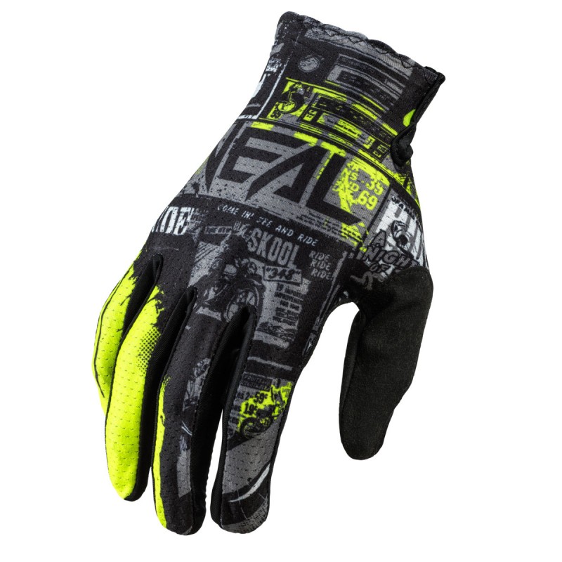 O'Neal 23 Matrix Ride Glove Youth Black/Neon Yellow
