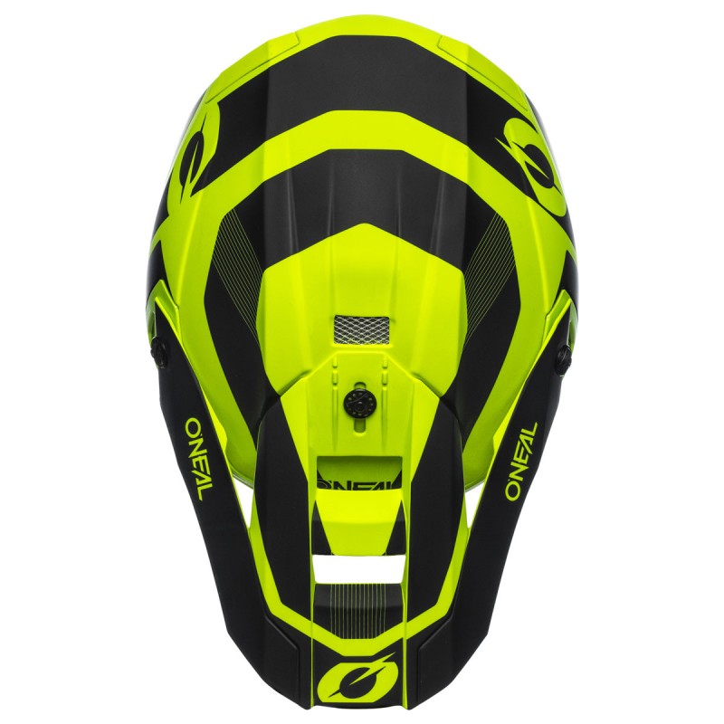 O'Neal 22 10SRS Compact Helmet Black/Neon Yellow