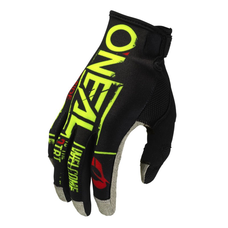 O'Neal 23 Mayhem Attack Glove Youth Black/Neon Yellow
